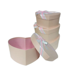 Heart Shape Gift Box with Lid GB-113