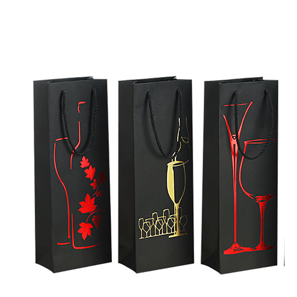 Imperial Laminated Paper Wine Gift Bag WB-102