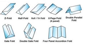Brochure Folding Types