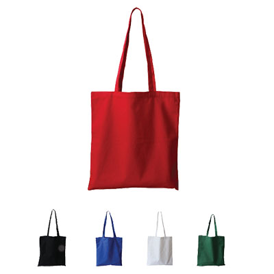 a series of canvas bag with different colors