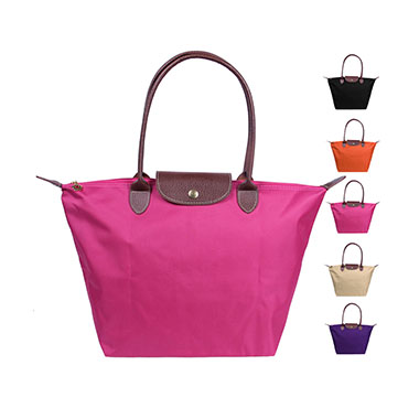 a series of fashion nylon bags with different colors
