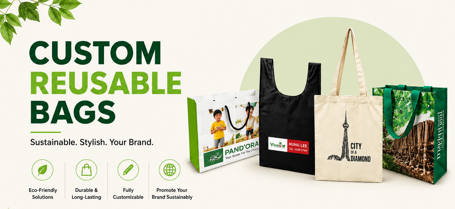 reusable shopping bags collection
