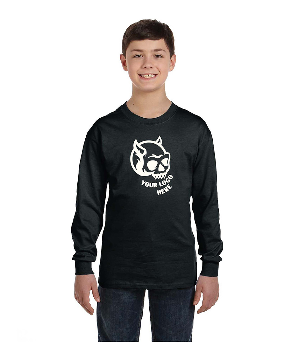 Gildan Youth Heavy Cotton™ Long Sleeve T-Shirt G540B